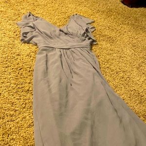 Bridesmaid dress fit me as a 14 tag says 16